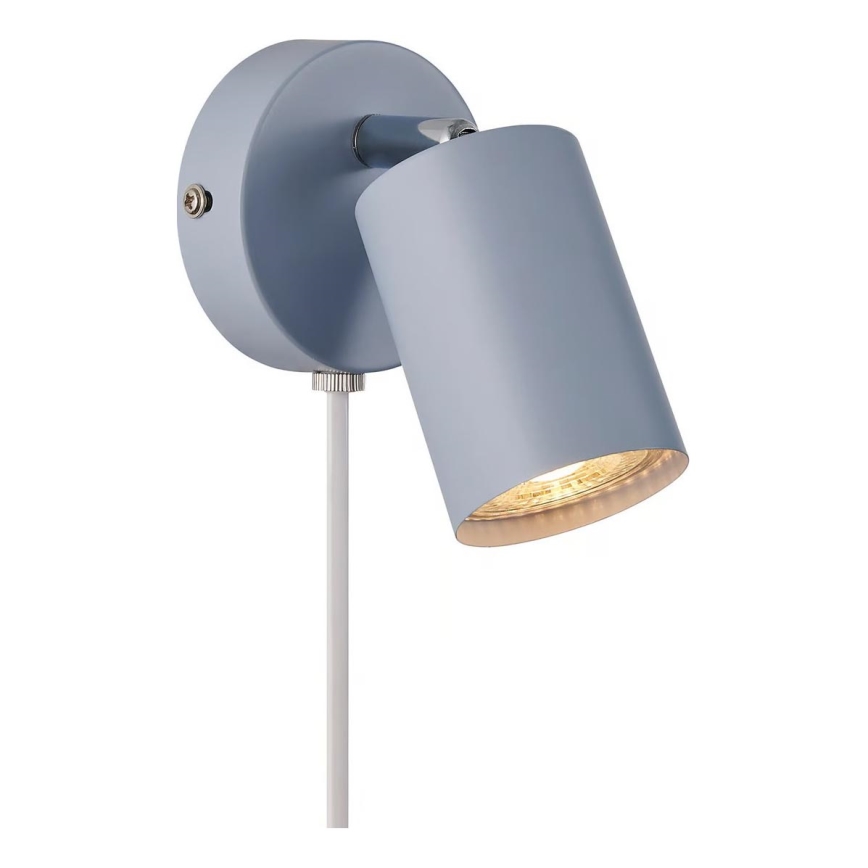 Nordlux - Sieninis akcentinis šviestuvas EXPLORE 1xGU10/7W/230V mėlyna
