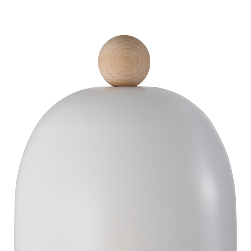 Nordlux - Sieninis akcentinis šviestuvas GASTON 1xE27/15W/230V balta
