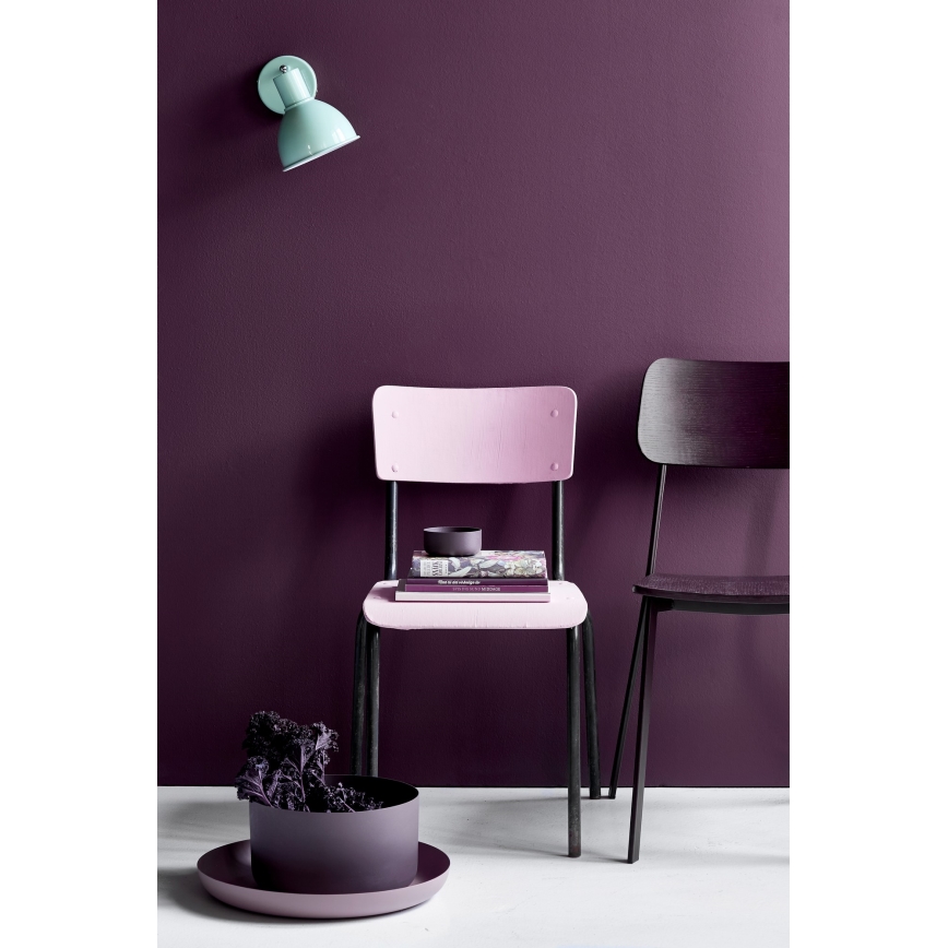 Nordlux - Sieninis akcentinis šviestuvas POP 1xE27/18W/230V Mėtinė