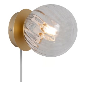 Nordlux - Sieninis šviestuvas CHISELL 1xE14/25W/230V žalvaris