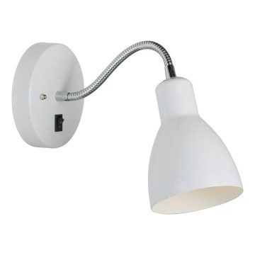Nordlux - Sieninis šviestuvas CYCLONE 1xE14/15W/230V baltas