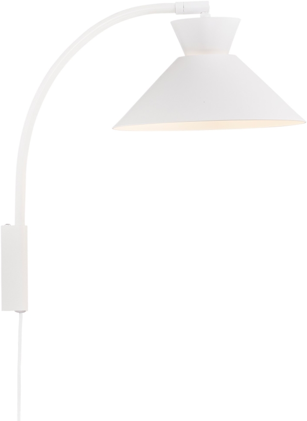 Nordlux - Sieninis šviestuvas DIAL 1xE27/40W/230V balta