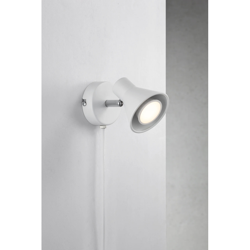 Nordlux - Sieninis šviestuvas EIK 1xGU10/35W/230V baltas