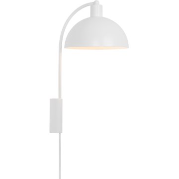 Nordlux - Sieninis šviestuvas ELLEN 1xE14/40W/230V balta