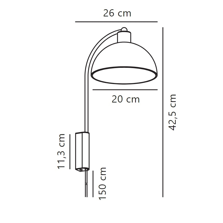 Nordlux - Sieninis šviestuvas ELLEN 1xE14/40W/230V blizgus chromas