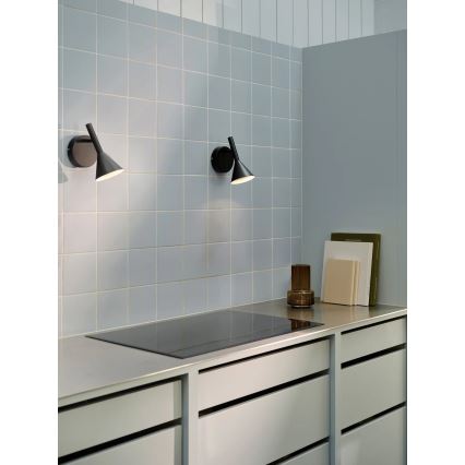 Nordlux - Sieninis šviestuvas KELVIS 1xGU10/12W/230V juodas