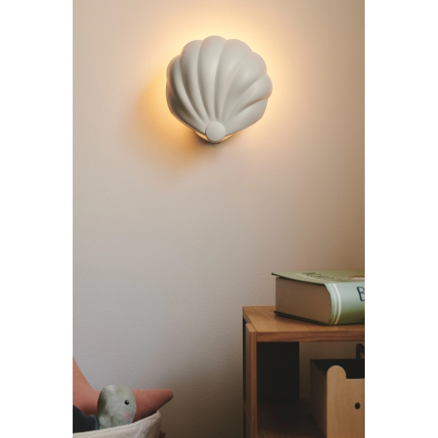 Nordlux - Sieninis šviestuvas KONCHI 1xE14/25W/230V baltas
