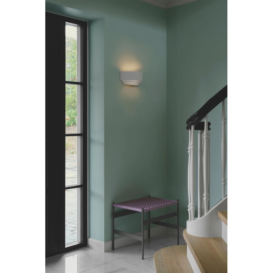 Nordlux - Sieninis šviestuvas LANCIO 1xE14/25W/230V baltas