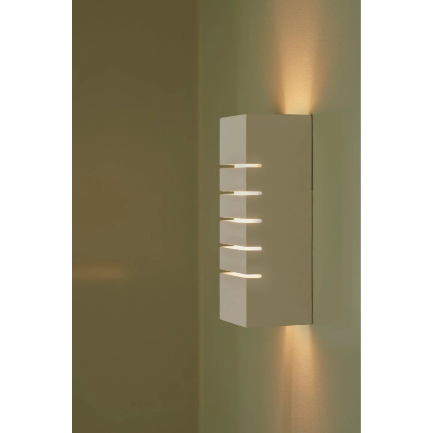 Nordlux - Sieninis šviestuvas LANCIO 1xG9/5W/230V baltas