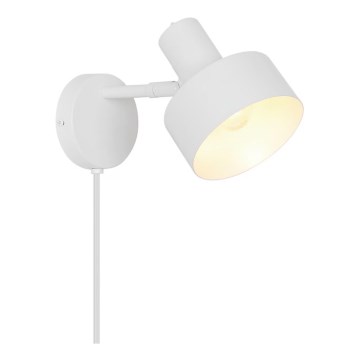 Nordlux - Sieninis šviestuvas MATIS 1xE27/15W/230V baltas