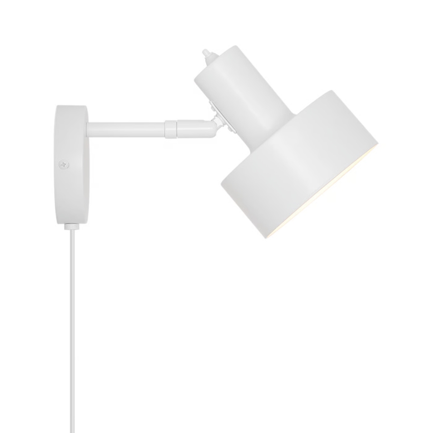 Nordlux - Sieninis šviestuvas MATIS 1xE27/15W/230V baltas