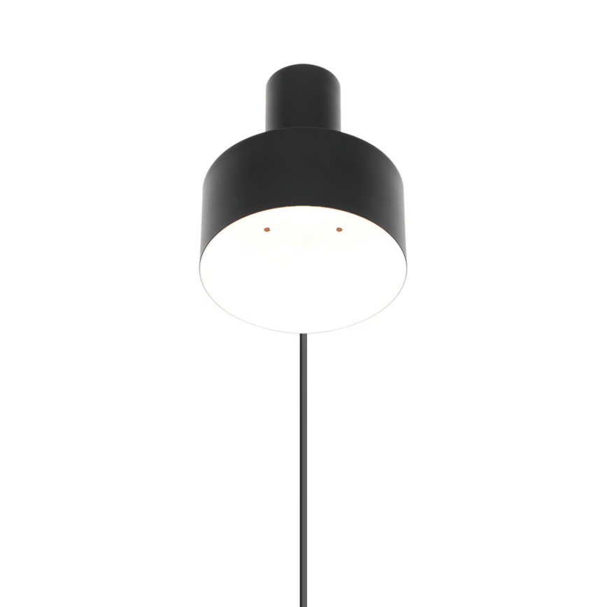 Nordlux - Sieninis šviestuvas MATIS 1xE27/15W/230V juodas