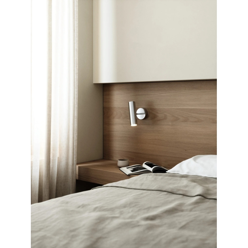 Nordlux - Sieninis taškinis šviestuvas MIB 1xGU10/20W/230V blizgus chromas