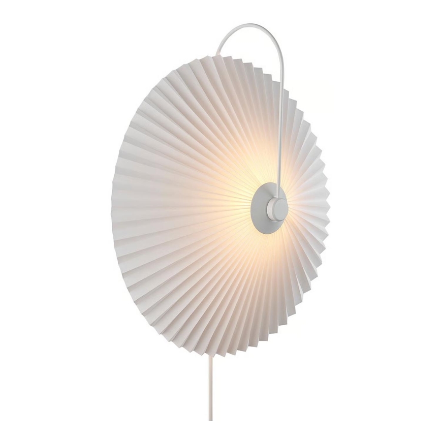 Nordlux - Sieninis šviestuvas NADIA 1xE14/25W/230V baltas