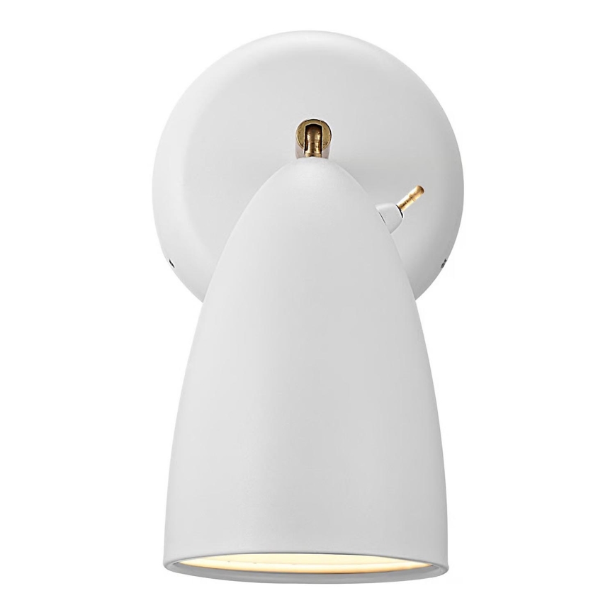 Nordlux - sieninis šviestuvas NEXUS 1xGU10/6W/230V baltas