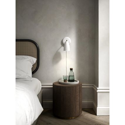 Nordlux - sieninis šviestuvas NEXUS 1xGU10/6W/230V baltas