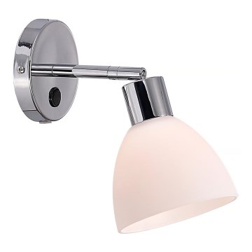 Nordlux - Sieninis šviestuvas RAY 1xE14/25W/230V baltas