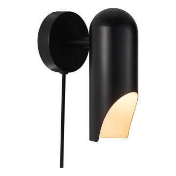 Nordlux - Sieninis šviestuvas ROCHELLE 1xGU10/8W/230V juodas