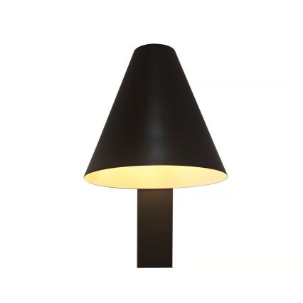 Nordlux - Sieninis šviestuvas su USB WILMER 1xE14/40W/230V juodas