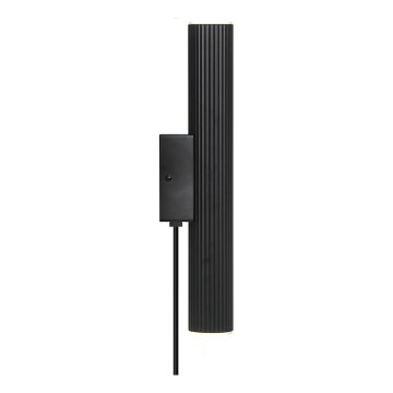 Nordlux - Sieninis šviestuvas VICO 2xGU10/5W/230V juodas