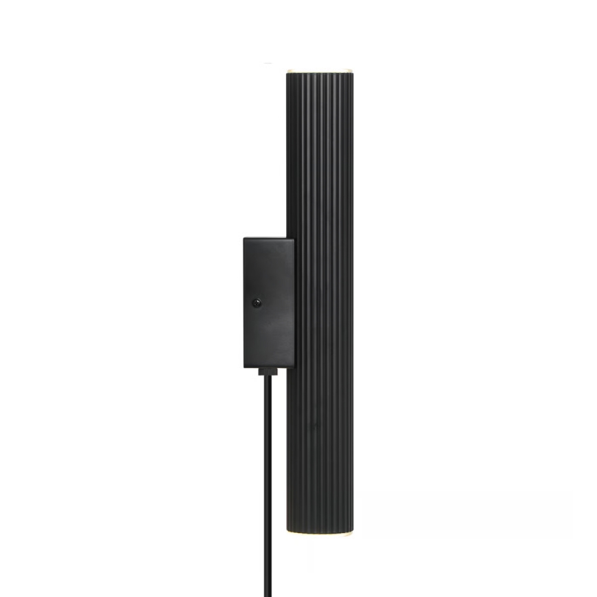 Nordlux - Sieninis šviestuvas VICO 2xGU10/5W/230V juodas