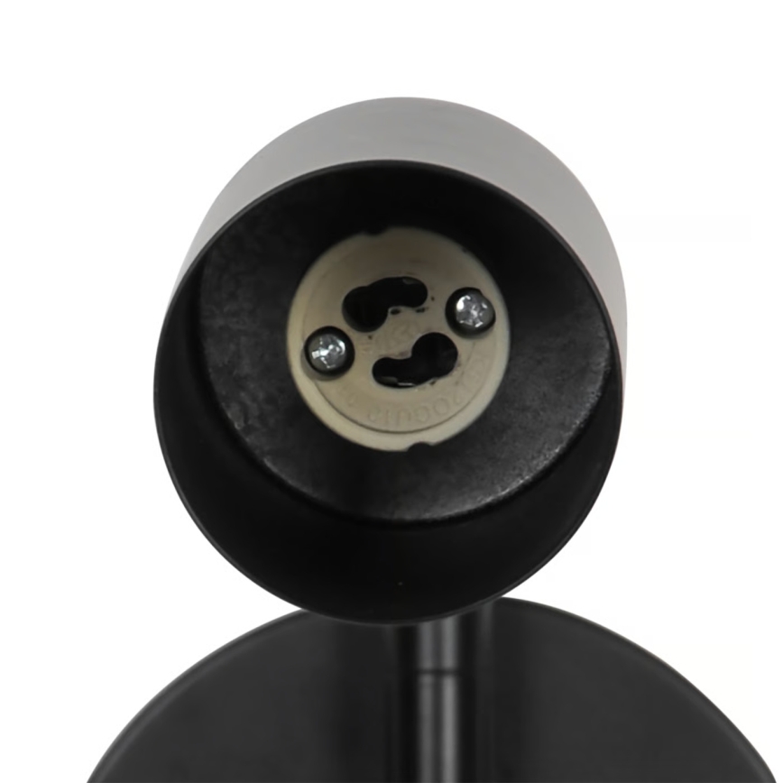 Nordlux - Sieninis taškinis šviestuvas EXPLORE 1xGU10/5W/230V juoda