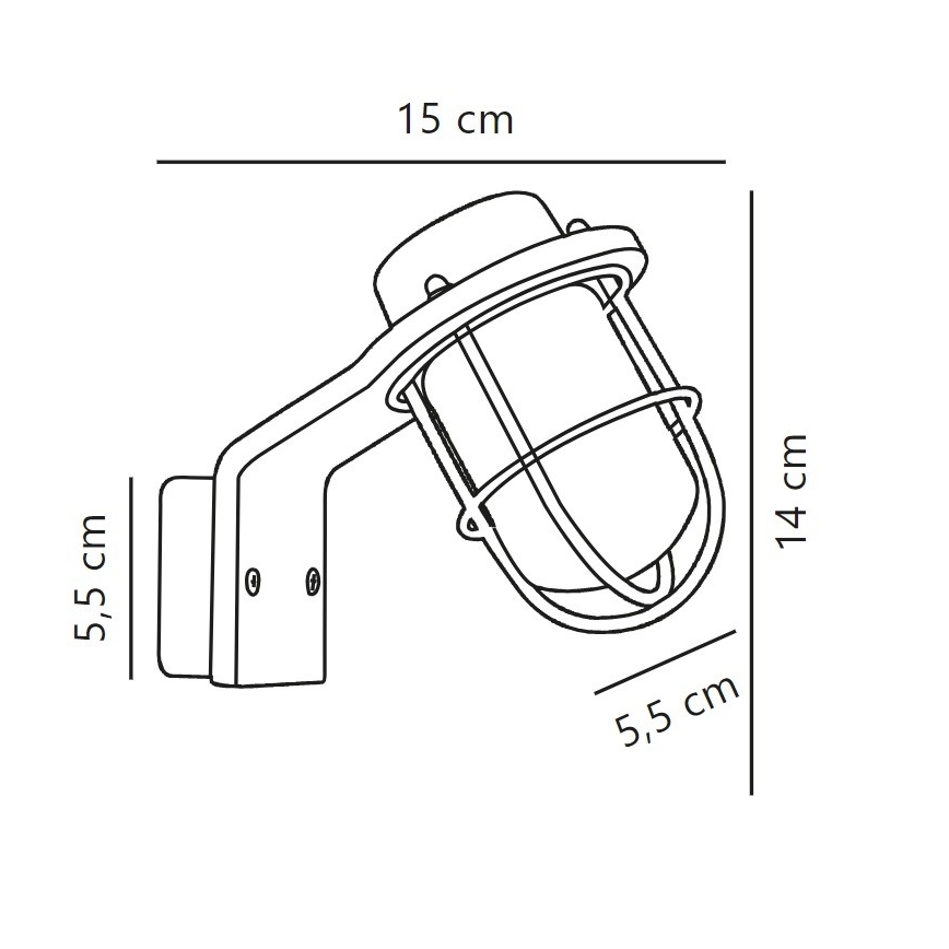 Nordlux - Sieninis vonios šviestuvas MARINA 1xG9/40W/230V IP44 blizgus chromas