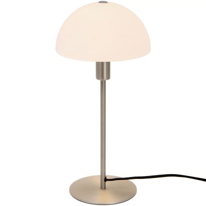 Nordlux - Stalinė lempa ELLEN 1xE14/40W/230V matinis chromas/balta