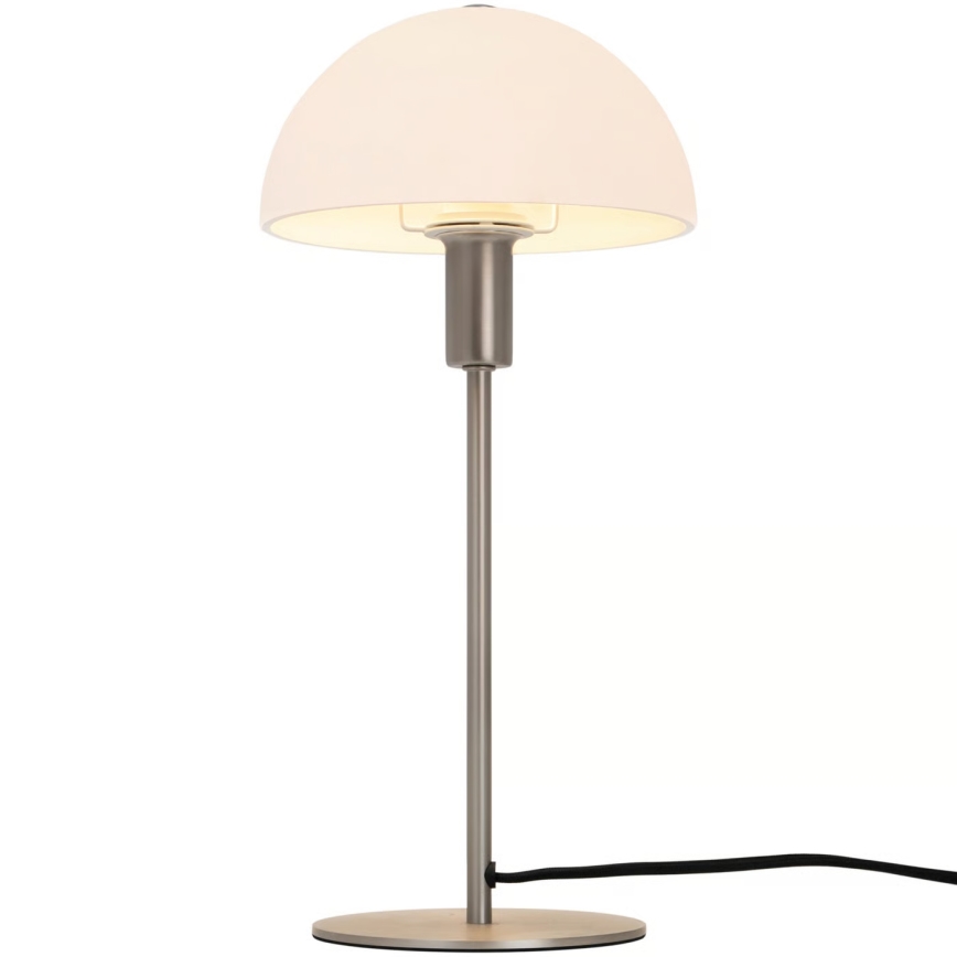 Nordlux - Stalinė lempa ELLEN 1xE14/40W/230V matinis chromas/balta