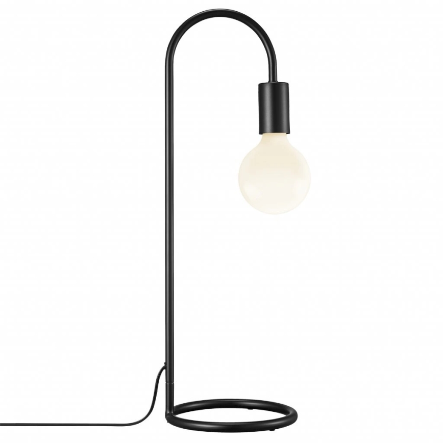 Nordlux - stalinė lempa PACO 1xE27/25W/230V juoda