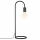 Nordlux - stalinė lempa PACO 1xE27/25W/230V juoda