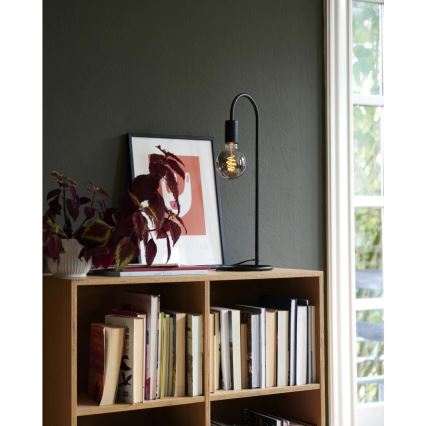 Nordlux - stalinė lempa PACO 1xE27/25W/230V juoda