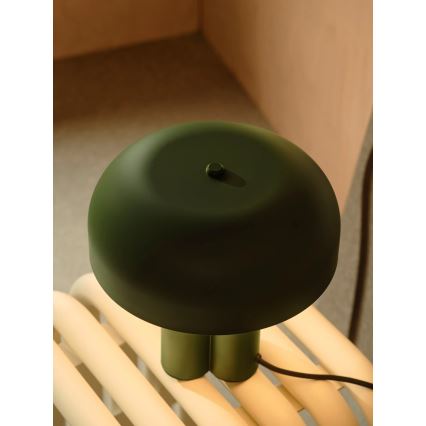 Nordlux - Stalinė lempa SANDRO 1xE27/15W/230V žalia