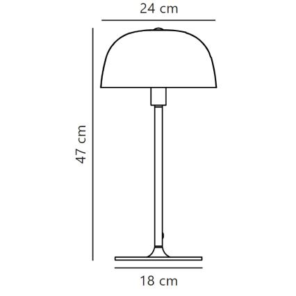 Nordlux - Stalinis šviestuvas CERA 1xE14/40W/230V auksas