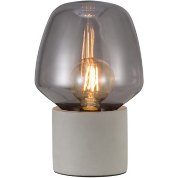 Nordlux - Stalinis šviestuvas CHRISTINA 1xE27/25W/230V betonas/juoda