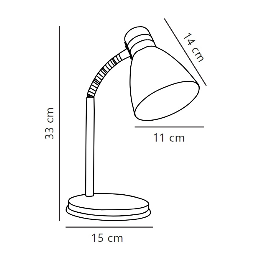 Nordlux - Stalinis šviestuvas CYCLONE 1xE14/15W/230V balta