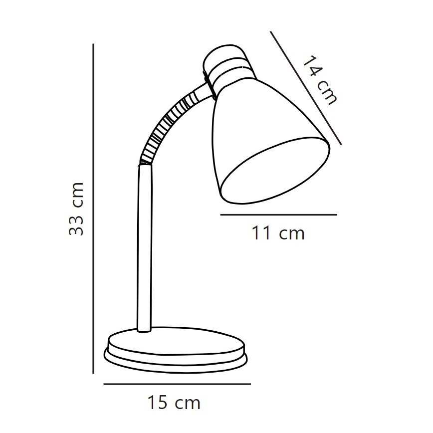 Nordlux - Stalinis šviestuvas CYCLONE 1xE14/15W/230V juoda
