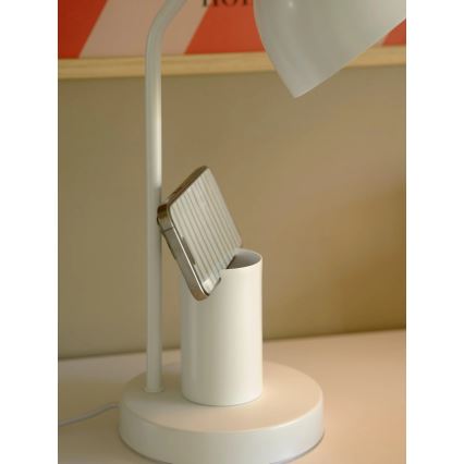 Nordlux - stalinis šviestuvas DEVONE 1xE27/15W/230V baltas