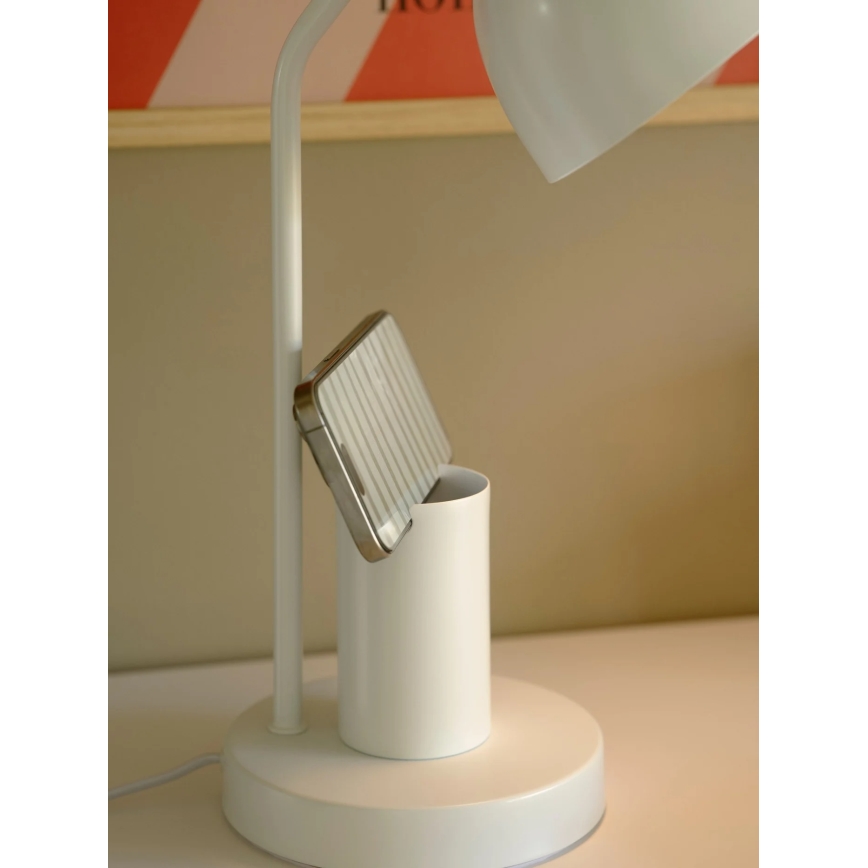 Nordlux - stalinis šviestuvas DEVONE 1xE27/15W/230V baltas