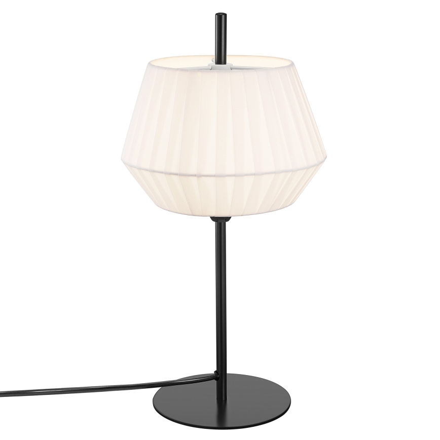 Nordlux - Stalinis šviestuvas DICTE 1xE14/40W/230V balta/juoda