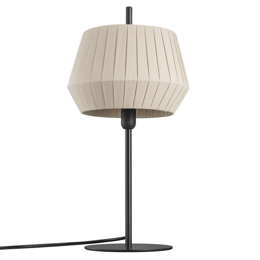 Nordlux - Stalinis šviestuvas DICTE 1xE14/40W/230V smėlio spalva/juoda