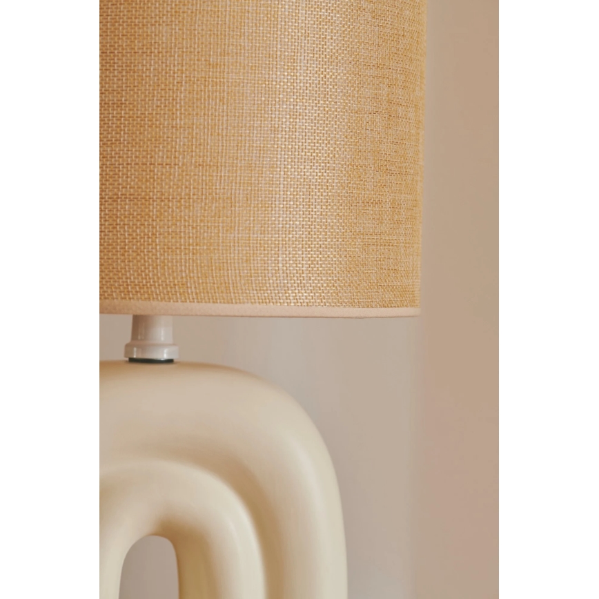 Nordlux - Stalinis šviestuvas HAZE 1xE27/40W/230V smėlio spalvos