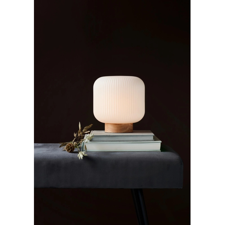 Nordlux - stalinis šviestuvas MILFORD 1xE27/40W/230V smėlio spalvos