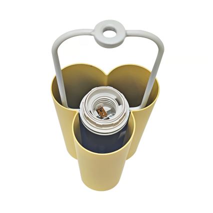 Nordlux - Stalinis šviestuvas SANDRO 1xE27/15W/230V geltonas