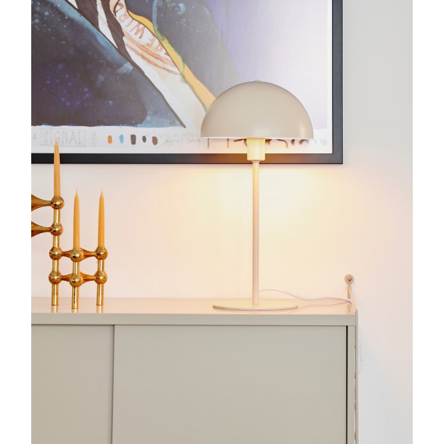 Nordlux - Stalo lempa ELLEN 1xE14/40W/230V smėlio spalvos