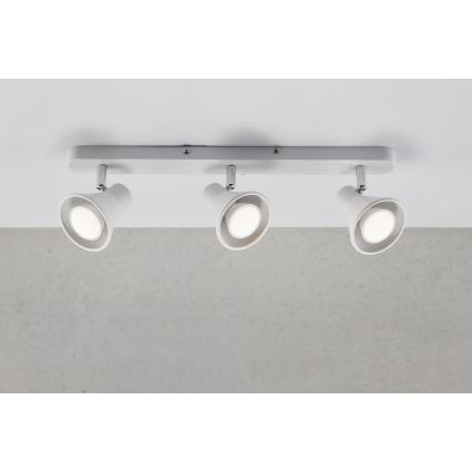 Nordlux - Taškinis šviestuvas EIK 3xGU10/35W/230V baltas