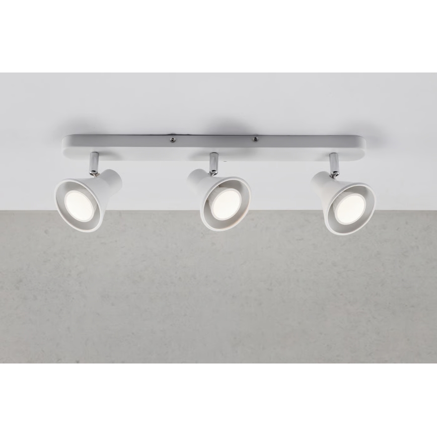 Nordlux - Taškinis šviestuvas EIK 3xGU10/35W/230V baltas