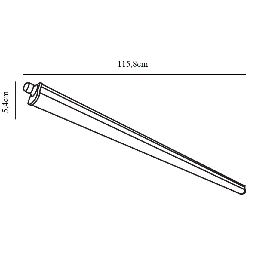 Nordlux - Techninis LED šviestuvas WESTPORT 39W/230V 4000K IP65