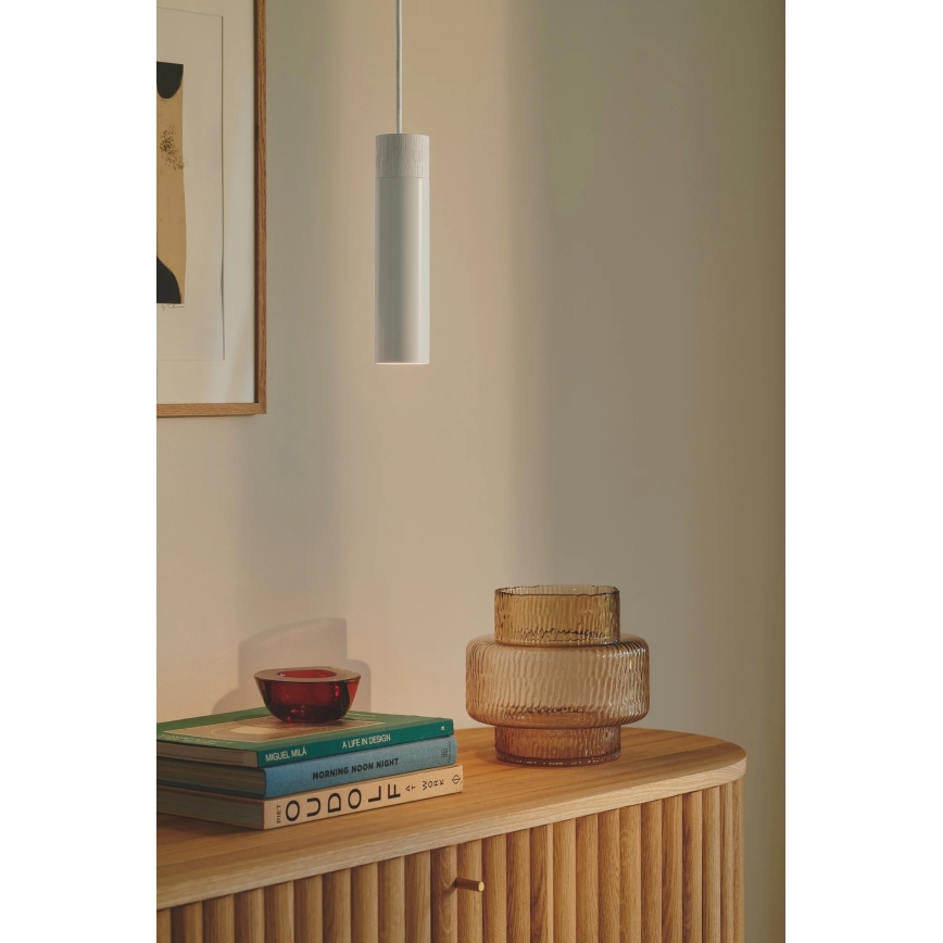 Nordlux - TILO pakabinamas šviestuvas ant laido 1xGU10/15W/230V, balta