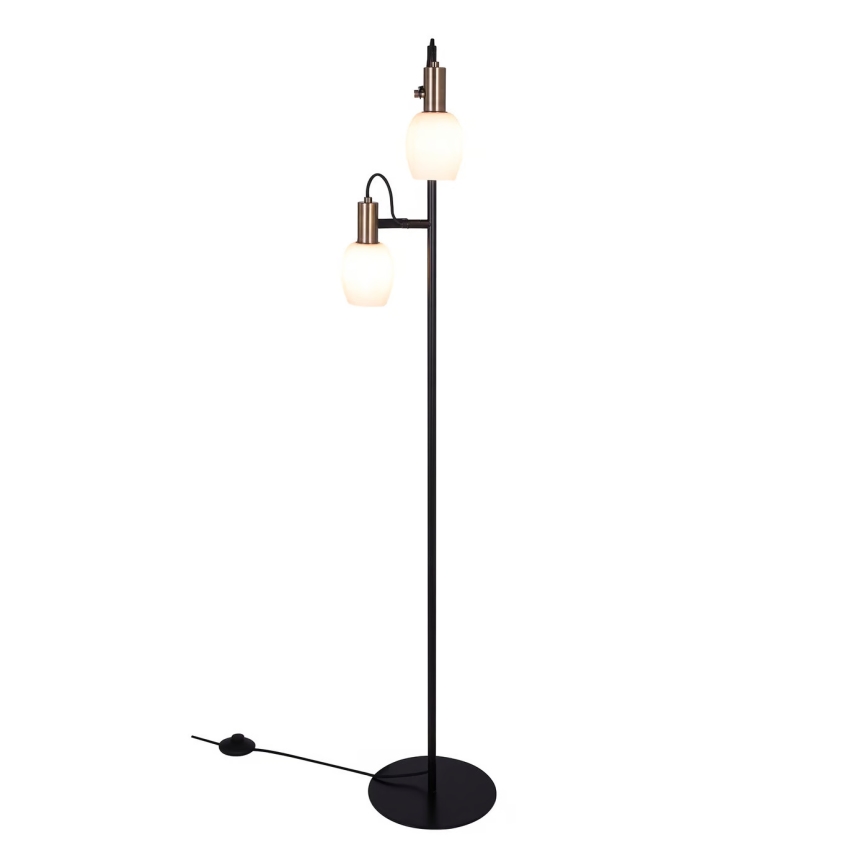 Nordlux - Toršeras ARILD 2xE14/40W/230V juoda